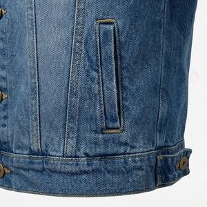 Unique Style Women Denim Jacket Wholesale Selling Fashion Trendy Casual Streetwear Outerwear <b>Coat</b> Apparel Customized Color - Product Image 5