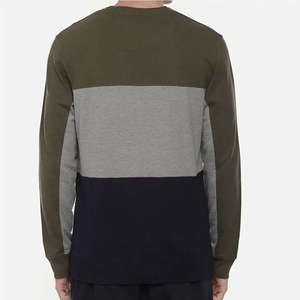 Pull-over à capuche personnalisé pour hommes, sweat-shirt d'hiver à manches longues et aspect contrasté, fabriqué à partir de coton 100% biologique, coupe décontractée - Product Image 2