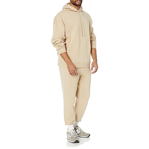 เสื้อมีฮู้ดแบบสวมหัวของผู้ชายเสื้อผ้าผ้าฝ้ายระบายอากาศ100% พิมพ์ลายนูนหนาและสูงสำหรับฤดูหนาว - Product Image 5