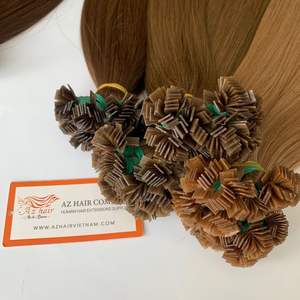 Extensiones de Cabello Humano Vietnamita 100% Naturales, Remy Virgen, Doble Trama a Máquina, Liso Sedoso, Ondulado, Punta Plana, Listo para Teñir, Novedad 2023 - Product Image 3