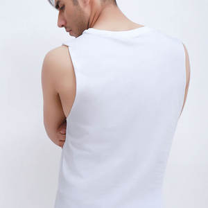 <b>Men's</b> High Street Style Crew Neck <b>Tank</b> <b>Top</b>-Lightweight Breathable Fabric Eco-Friendly Summer Gym Wear - Product Image 6