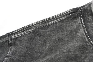 Camiseta lavada Vintage personalizada con logotipo de tu propia marca de alta calidad del fabricante, camiseta lavada con ácido para hombre - Product Image 3