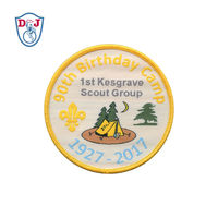 Badges de Logo d'étiquettes tissées sur mesure