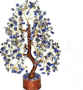 Cristal de árbol de lapislázuli pulido más vendido para equilibrio de Feng Shui o Chakra y energía positiva a un precio razonable - Product Image 6