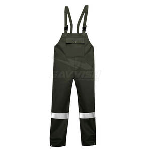 Nouveauté : Salopette de sécurité imperméable à faible MOQ, salopette de sécurité avec bandes réfléchissantes pour le travail en extérieur - Product Image 2