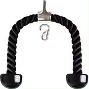 Manufacturers Fitness Workout Heavy Duty Gym Double Grip Nylon Wholesale Tricep <b>Ropes</b> - Product Image 6