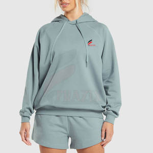 Conjunto de Sudadera con capucha ligera de gran tamaño para mujer Conjunto de Sudadera con capucha transpirable cómoda para mujer Ropa informal Sudaderas con capucha para mujer - Product Image 1