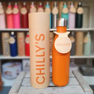 Tùy chỉnh in thân thiện với môi chai nước giải khát dập nóng Kraft các tông xi lanh chai rượu Whisky bao bì ống giấy - Product Image 1