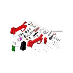 Ingranaggio N. 24 Forbici Pota Batteria Dj-025 - Product Image 1