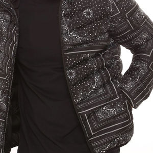 Chaqueta acolchada de alta calidad con estampado personalizado para hombre, nueva llegada, ropa para exteriores, chaqueta acolchada cálida de invierno para hombre - Product Image 6