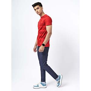 Men's <b>Oversized</b> Graphic T-<b>Shirt</b> <b>Red</b> - Product Image 5