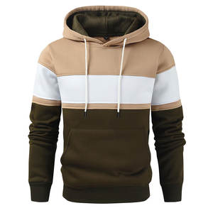 Pull à capuche homme avec capuche réglable coupe décontractée poignets côtelés et intérieur doux idéal pour les sports de plein air et un usage quotidien - Product Image 1