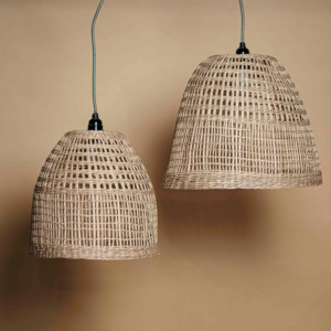 โคมไฟแขวนเพดานหญ้าทะเลแบบชนบทโคมไฟห้อยระย้าทำจากใยปาล์มธรรมชาติ - Product Image 5