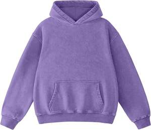 Sudaderas con Capucha Extra Grandes para Mujer, Sudaderas Gruesas para Parejas, Sudaderas Vintage con Lavado Ácido, Modelo 2026 - Product Image 1