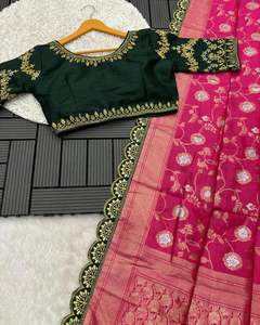 ผ้าทอส่าหรีผ้าไหมซารินุ่มจากแบรนด์ล่าสุด - Product Image 5