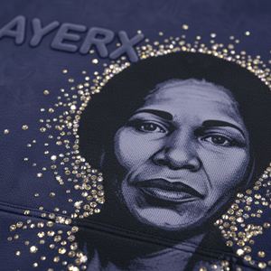 Sudadera con Capucha y Pantalones Deportivos de Algodón Estampado Ligero para Mujer, Talla Grande, Lavado Vintage, con Pedrería, Ropa Urbana, Venta al Por Mayor Personalizada - Product Image 4