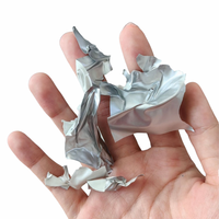 Rouleau vierge de papier autocollant argenté effet coquille d'œuf pour étiquettes de sécurité destructibles personnalisées en vinyle