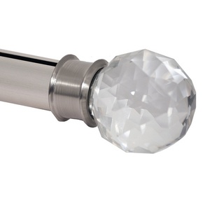 Support de rideau en acrylique élégant pour des conceptions intérieures modernes et épurées avec un support de tringle robuste - Product Image 4