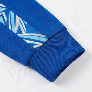 Chándal de invierno con capucha para hombre, 100% algodón, informal, para gimnasio y deportes - Product Image 4