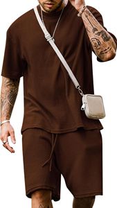 Custom <b>Men's</b> <b>Summer</b> Gym Workout Shorts and Short Sleeve <b>Shirts</b> Quick Dry Athletic Outfits Casual Style <b>for</b> Running - Product Image 2