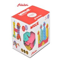 Rompecabezas 3D Educativo de Plástico PP Creativo de Mibitoi, Certificado CE, para Niños de 3+ Años, de 5 a 7 Años, 51~100 Piezas