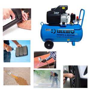 Nuevo compresor Industrial portátil de 60L, lubricación de pistón de aire monobloque de alimentación de CA esencial para uso Industrial, núcleo de Motor - Product Image 4