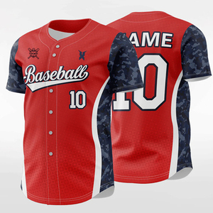 2026 Baseball <b>Softball</b> Jersey Printed Short Sleeve Unisex Quick Dry Breathable Anti-Bacterial Baseball <b>Uniform</b> Made in Pakistan - Product Image 1