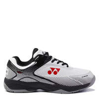 Chaussures de badminton professionnelles pour hommes Hy Ultra, taille personnalisée, blanc/noir, semelle intermédiaire en EVA, à lacets, doublure en mesh, caoutchouc, été