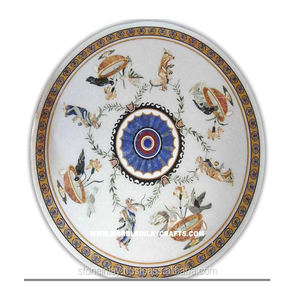 โต๊ะทานข้าวกาแฟแบบฝังหินอ่อน,โต๊ะแบบพิเศษ - Product Image 1