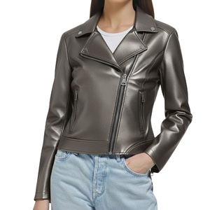 Chaqueta de Cuero Genuino con Cremallera para Mujer y Hombre, Chaqueta de Cuero de Marca de Alta Calidad, Hecha a Medida, de Lujo Premium - Product Image 2