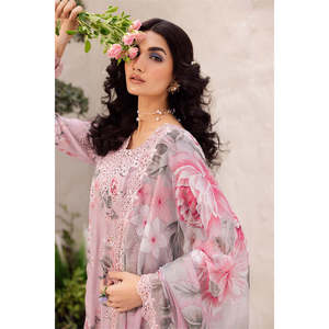 Tela de Chifón Iznik Dahlia para el Verano '24, Uso Diario, Modelo Superior DL-09 TC-816 - Product Image 3