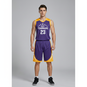 Uniforme de Baloncesto Personalizado 100% Poliéster Sin Mangas Fabricante de Pakistán Nueva Llegada Venta con MOQ Bajo - Product Image 4