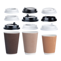 Couvercle de gobelet en papier pour thé, jus, lait, café, échantillon gratuit, de qualité alimentaire, écologique et jetable