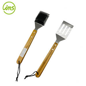 Ensemble d'outils de barbecue 9 pièces avec sac de transport pour le Camping - Product Image 5