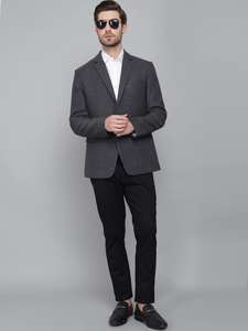 Blazer Gris Clásico para Hombre de la Mejor Calidad, Diseño Atemporal, Corte Entallado para Oficina o Negocios y Ropa de Noche a Precio Directo de Fábrica - Product Image 3