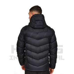 Vêtements d'hiver avec logo personnalisé Vestes bouffantes pour hommes | Vente en gros de vêtements vestes décontractées pour hommes - Product Image 4