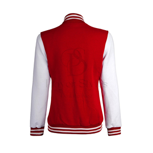 Chaqueta universitaria de lana acolchada ecológica de alta calidad para hombre, logotipo personalizado, estilos únicos de jugador de invierno, tejido transpirable al por mayor - Product Image 3