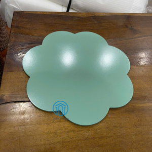 Napperon élégant en laque de pétoncle Napperon de restaurant de luxe Vaisselle artisanale du Vietnam - Product Image 1