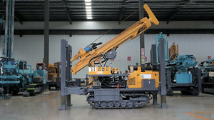 Perforadora de Pozos de Agua Tipo Crawler, Profundidad Máxima 180m, Máquina Perforadora Hidráulica a Diésel para Minería y Construcción - Product Image 1