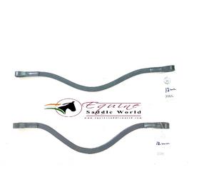 Banda Ecuestre para deportes al aire libre, banda para la frente de caballo delgada plana con forma curva a la moda, cuero de alta calidad - Product Image 1