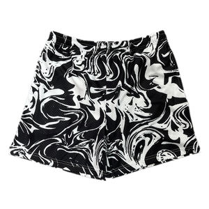 Short de basket-ball confortable à ceinture élastique pour homme, jogging de gym imprimé en polyester solide - Product Image 1