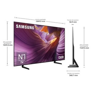 83-Inch Ultra Definition Smart <b>Television</b> HDTV with LED Backlight White Cabinet Available in 50 and 65-Inch Sizes - Product Image 1
