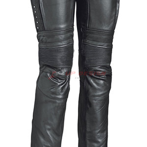 New Style Outdoor Use Women's Motorcycle Leather <b>Pants</b> Breathable High Quality All Seasons Customized Colors - Product Image 4