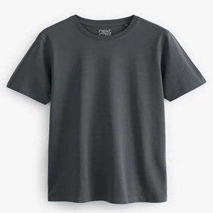 Camiseta en blanco 100% algodón O cuello camiseta venta al por mayor hombres llano hombres manga corta Camiseta 100% algodón verdadero clásico camisetas - Product Image 4