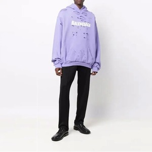 Ropa de calle personalizada sudaderas con capucha de gran tamaño 500gsm French Terry All Over Print Heavyweight Sweatsuits DTG recortado chándal para hombres - Product Image 6