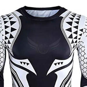 Haut de bain Rash Guard pour garçons et filles avec imprimés amusants et protection solaire Rash Guard - Product Image 3