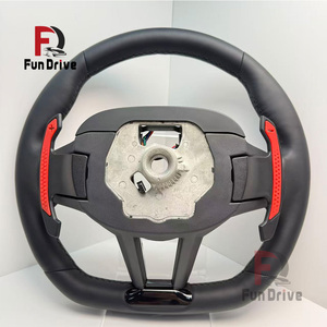 Volante de Cuero Calefactable Personalizado para <span class=keywords><strong>BMW</strong></span> Serie G, Envío Rápido, para <span class=keywords><strong>BMW</strong></span> Serie G42 G20 G28 - Product Image 2