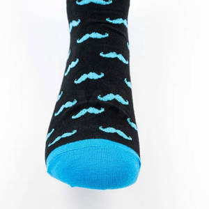 Chaussettes de sport décontractées respirantes, dernier design, best-seller, service OEM, vente en gros, faible MOQ, chaussettes longues et douces pour hommes - Product Image 3