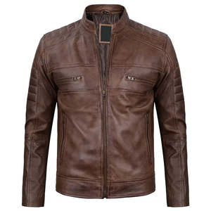 Chaqueta de Motero para Hombre, Tela Suave, Ajuste Cómodo, Logotipo Personalizado, Ideal para Ropa Urbana, Viajes, Salidas Informales y Uso Diario - Product Image 6