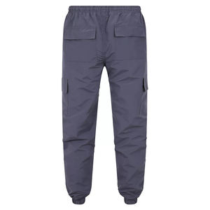 Mens Cargo Trousers Zip Pockets Jogging Bottom Sport Gym <b>Work</b> <b>Wear</b> - Product Image 4